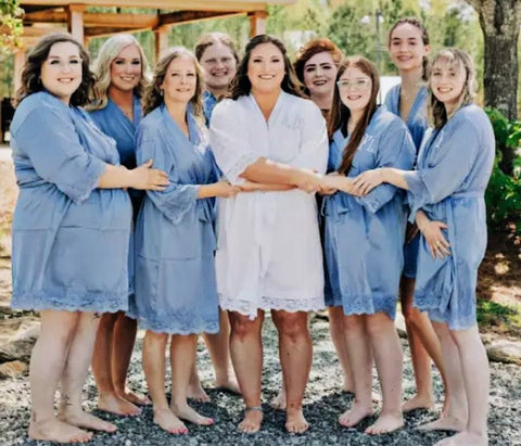 bridal party robes