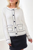 tribal summer sweater #2500O-8237 white