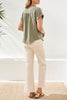 Tribal extended sleeve popover blouse  #6137O-5448