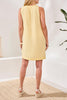Tribal Flowy sleeveless V-neck dress #5788O5244
