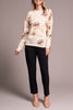 Tribal lightweight printed sweater #2248O-8169