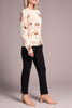 Tribal lightweight printed sweater #2248O-8169