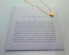 You are my sunshine icon necklace