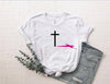 Color changing He Is Risen T-shirt