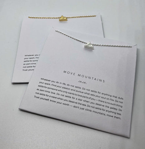 Move mountains necklace